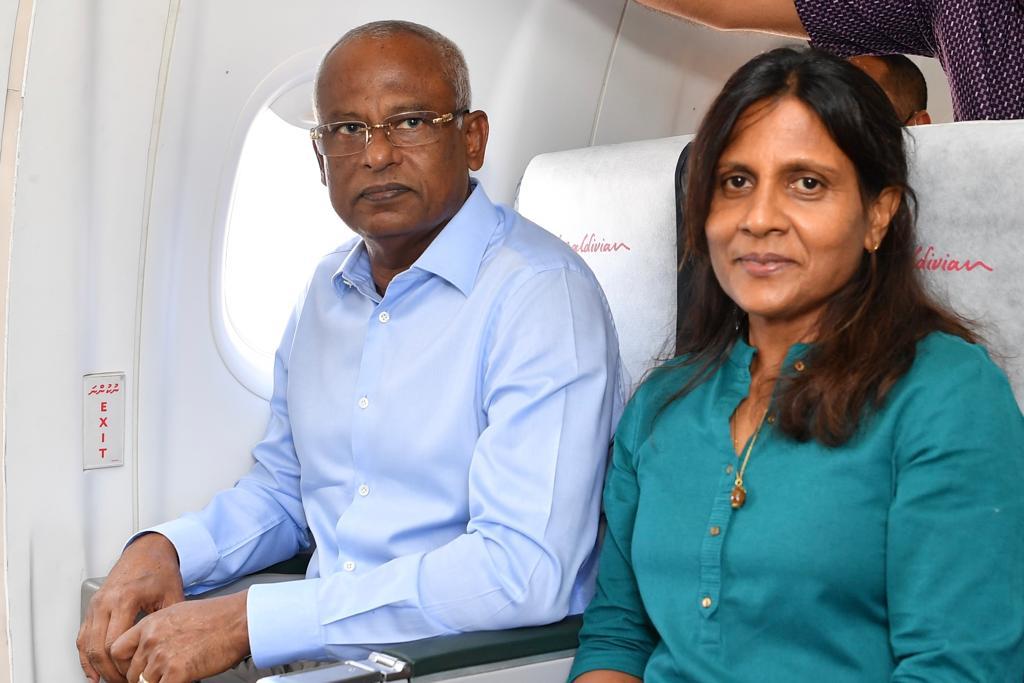 ރައީސް ޞާލިޙް ދެކުނުގެ ދެއަތޮޅަށް ދަތުރުފުޅު ފައްޓަވައިފި